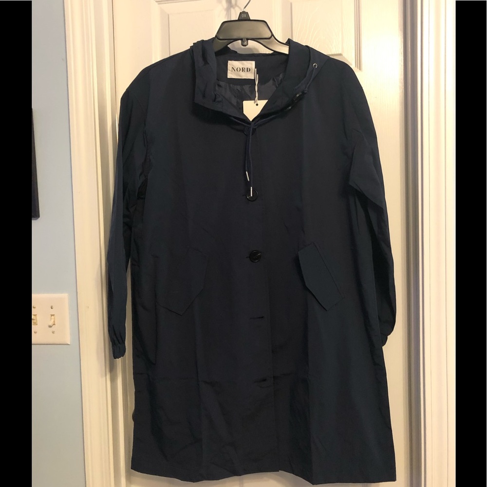 New NORD Water Resistant Hooded Rain Jacket
